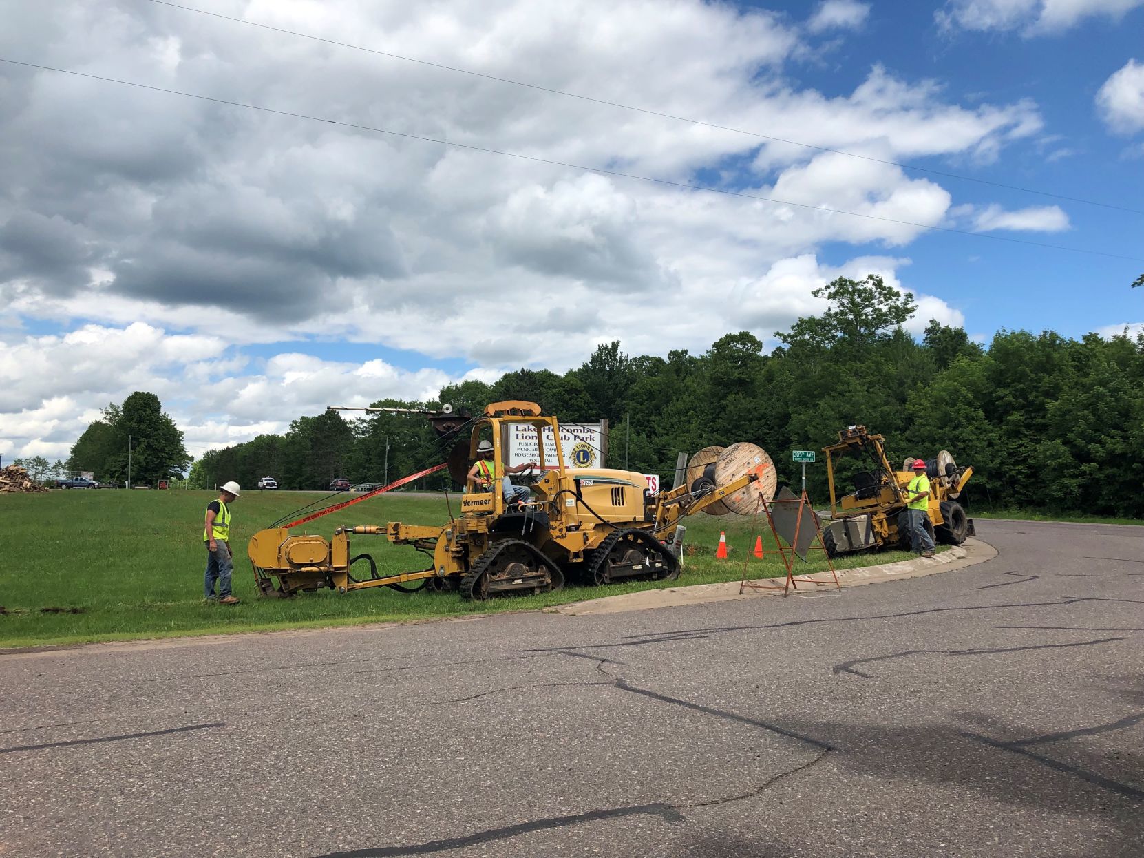 Broadband installation